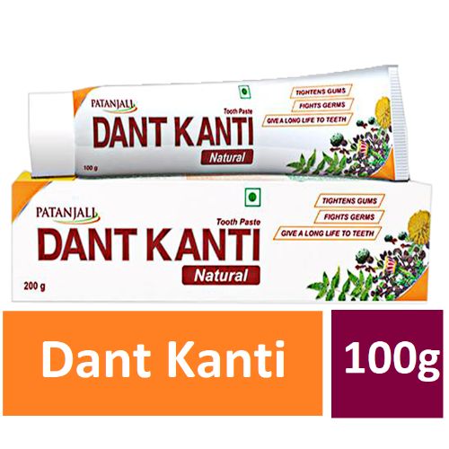 Patanjali Dant Kanti Toothpaste -100GM – Taraherbal