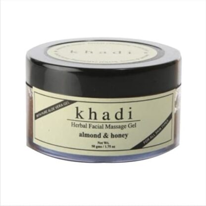 Khadi Almond & Honey Facial Massage Gel With Scrub - 50gm