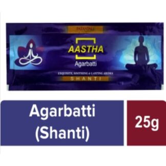 Patanjali Aastha Agarbatti Insence Sticks ( Shanti )