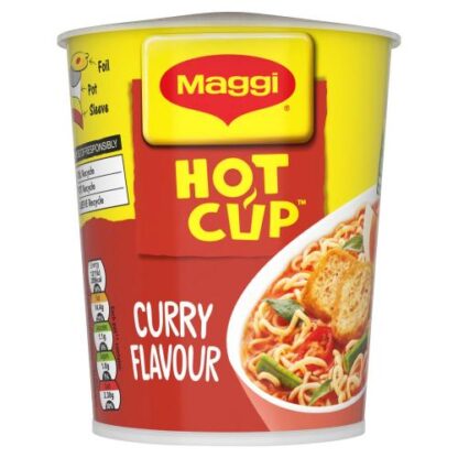 Maggi Curry Flavour Hot Cup 59.2g