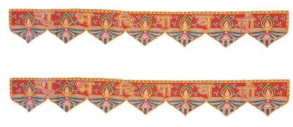 Cotton Diwali Toran – 88cm Traditional Handmade Door Hanging