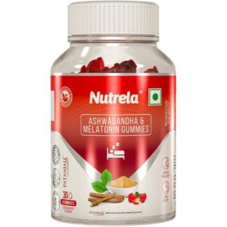 Patanjali Nutrela Ashwagandha & Melatonin Sleep Gummies 30