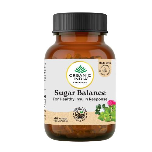 Organic India Sugar Balance Capsules 60 Capsule