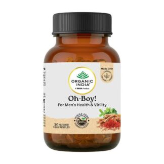 Organic India Oh Boy Capsules – 30 Capsules