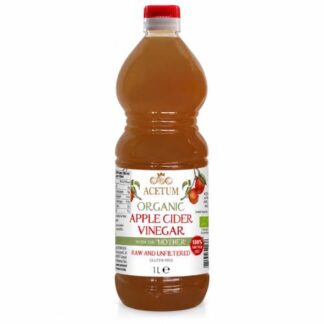Acetum Organic Apple Cider Vinegar with Mother 1L bottle